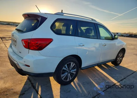 2017 Nissan Pathfinder S из США, поврежденный, VIN 5N1DR2MN7HC614865